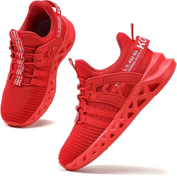 KOPPU Kids Slip‑On Sneakers (Red)